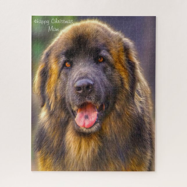 Weihnachtsmama. Puzzle (Vertikal)