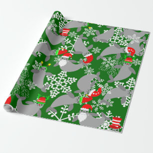 Weihnachtsmanateure Geschenkpapier
