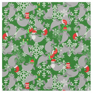 Weihnachtsmanateure Stoff