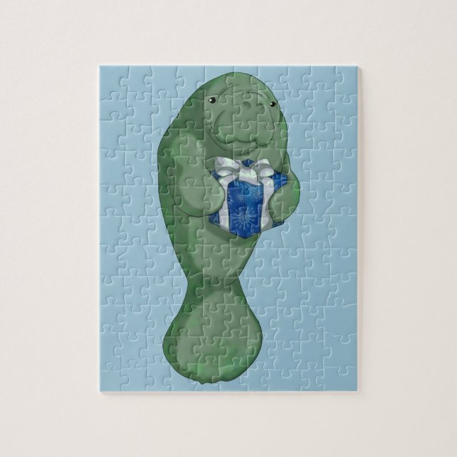 Weihnachtsmanatis Puzzle (Vertikal)