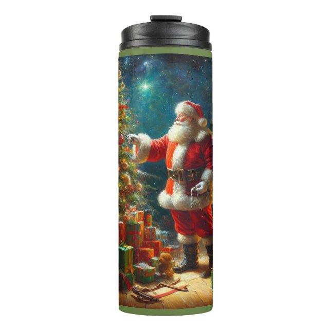 Weihnachtsmann 1 thermosbecher (Vorderseite)
