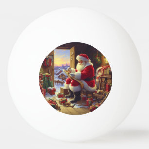 Weihnachtsmann 2 tischtennisball
