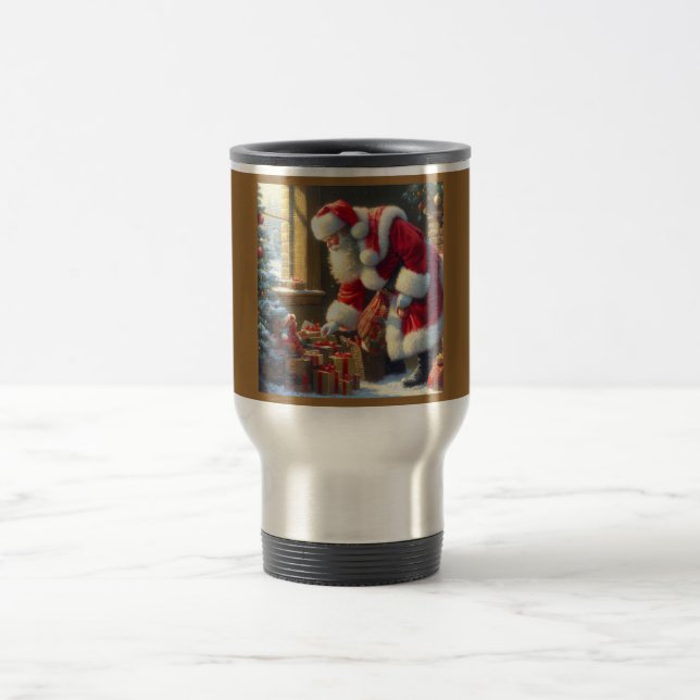 Weihnachtsmann 3 reisebecher (Mittel)
