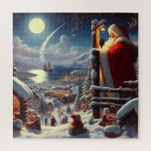 Weihnachtsmann 5 puzzle (Vertikal)