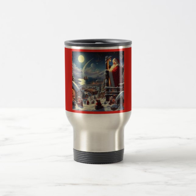 Weihnachtsmann 5 reisebecher (Mittel)