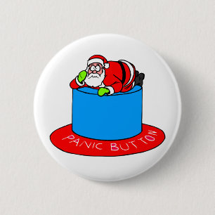 Weihnachtsmann-Alarmknopf Button