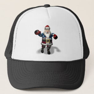 Weihnachtsmann am Boxtag Truckerkappe