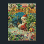 Weihnachtsmann Antike Kunst Feiertagspostkarte<br><div class="desc">Der Weihnachtsmann ist eine Bildersammlung aus dem 19. Jahrhundert.</div>