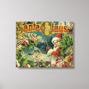 Weihnachtsmann Antike Kunst Leinwanddruck