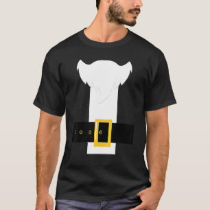 Weihnachtsmann-Anzug Kostüm Bart Weihnachten Xmas  T-Shirt