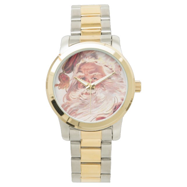 Weihnachtsmann Armbanduhr (Vorderseite)