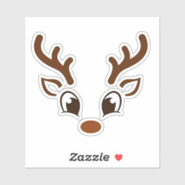 Weihnachtsmann Aufkleber