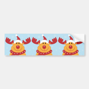 Weihnachtsmann Autoaufkleber