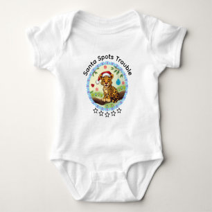 Weihnachtsmann Baby Strampler