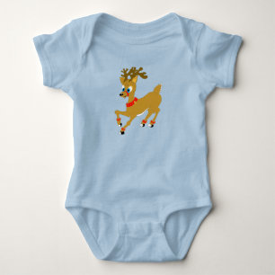 Weihnachtsmann Baby Strampler