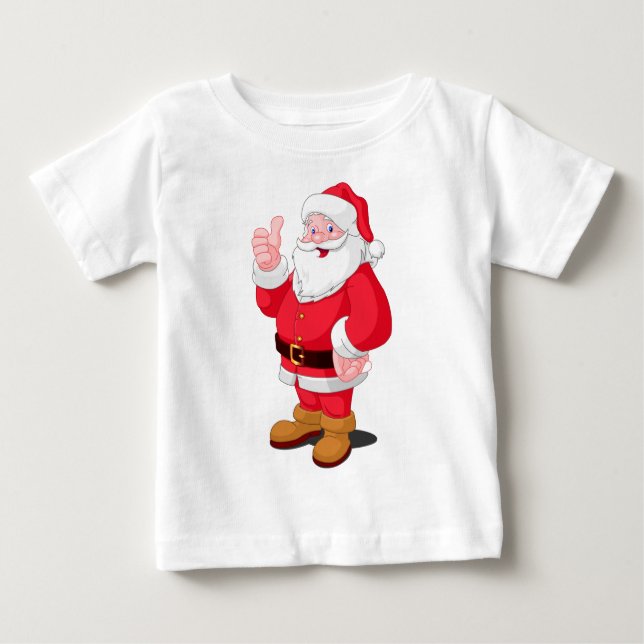 Weihnachtsmann Baby T-shirt (Vorderseite)