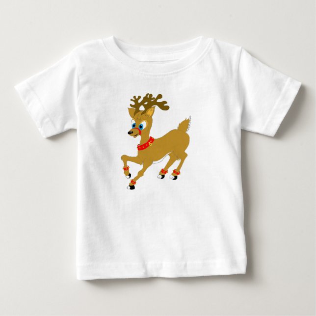 Weihnachtsmann Baby T-shirt (Vorderseite)