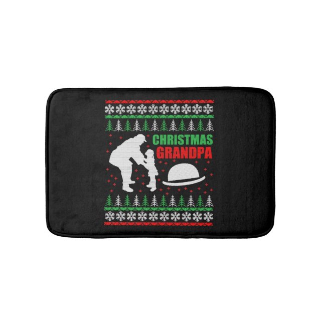 Weihnachtsmann Badematte (Vorderseite)