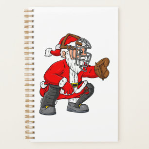 Weihnachtsmann Baseball Catcher Boys Girls Planer