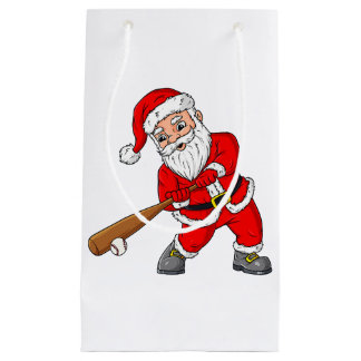 Weihnachtsmann Baseball Pitcher Boys Kinder T Kleine Geschenktüte