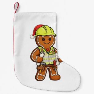 Weihnachtsmann Bauarbeiter Weihnachten 2026 Kleiner Weihnachtsstrumpf