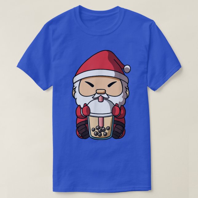 Weihnachtsmann Boba Milk Tea Bubble Tee Ani (Design vorne)