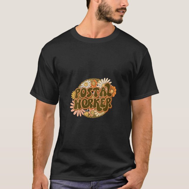 Weihnachtsmann-Briefträger T-Shirt (Vorderseite)