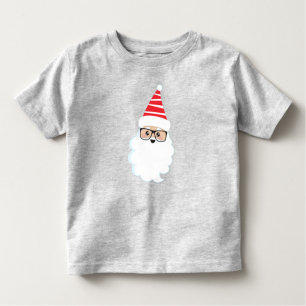 Weihnachtsmann, Brille, Hipster Weihnachten Kleinkind T-shirt