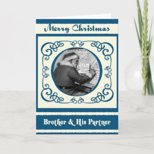 Weihnachtsmann Bruder und sein Partner Weihnachten