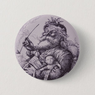 Weihnachtsmann Button