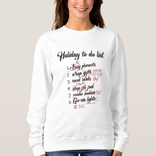 Weihnachtsmann Cool Weihnachten Geek Funny Geschen Sweatshirt (Vorderseite)