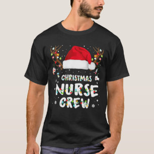 Weihnachtsmann Crew Weihnachtsmannmütze Rentier Me T-Shirt
