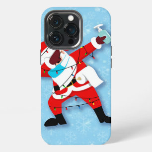 Weihnachtsmann Dabbing Weihnachten Covid iPhone 13 Pro Hülle