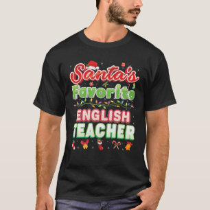 Weihnachtsmann - der Lieblings-Englischlehrer Weih T-Shirt