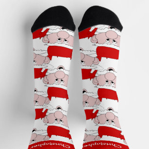 Weihnachtsmann-Design Weihnachten Socken