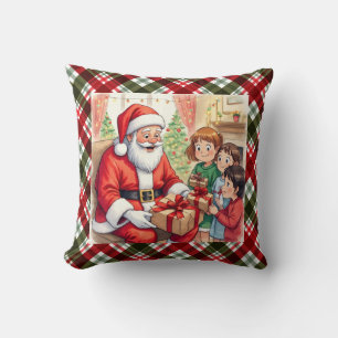 Weihnachtsmann, die Verbreitung von Weihnachtsjube Kissen