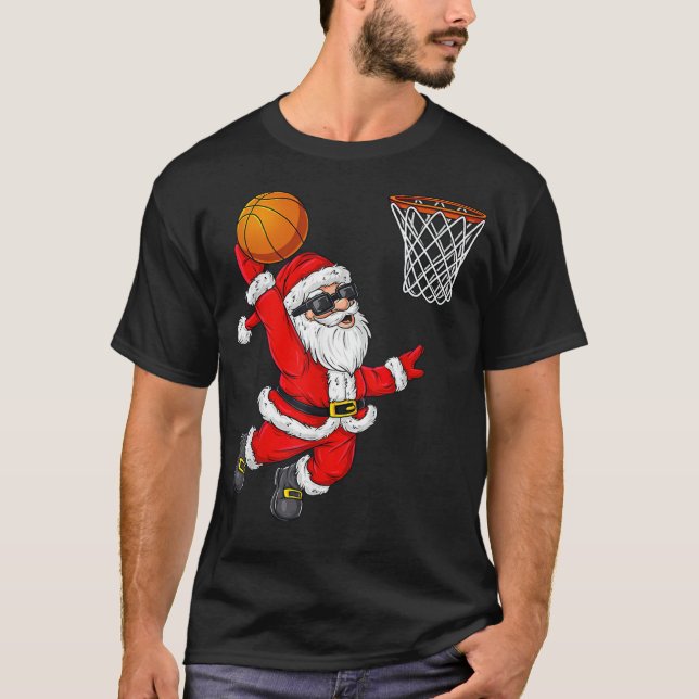 Weihnachtsmann Dunkelheit Eine Geschenkidee coole  T-Shirt (Vorderseite)