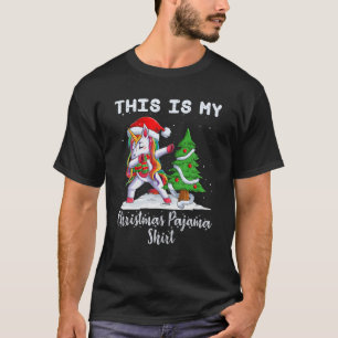 Weihnachtsmann einhorchen Das ist mein Weihnachtsf T-Shirt