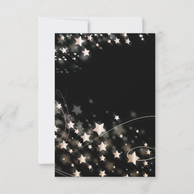 Weihnachtsmann Einladung (Vorderseite)