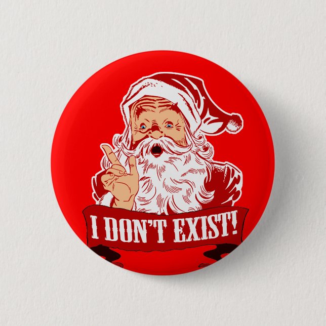 Weihnachtsmann existiert nicht button (Vorderseite)