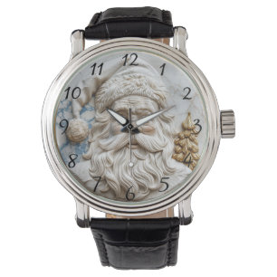 Weihnachtsmann-Feiertagsfreude Armbanduhr
