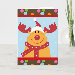 Weihnachtsmann Feiertagskarte