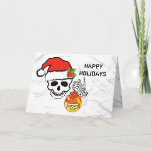 Weihnachtsmann Feiertagskarte