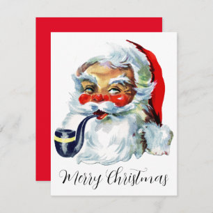 Weihnachtsmann Feiertagskarte