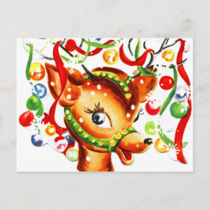 Weihnachtsmann Feiertagspostkarte
