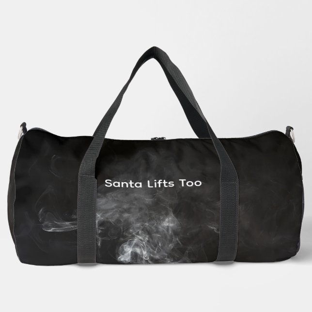 Weihnachtsmann Fitnessstudio Freak Duffle Bag (Vorderseite)