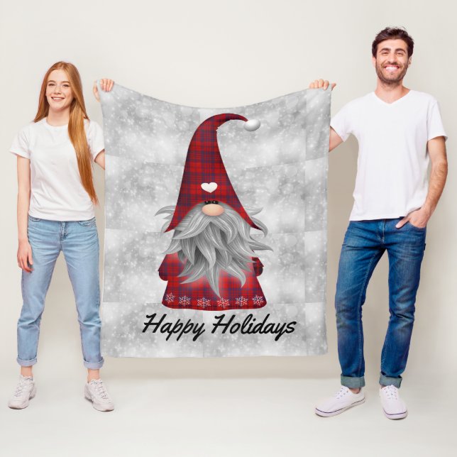 Weihnachtsmann Fleecedecke (Beispiel)