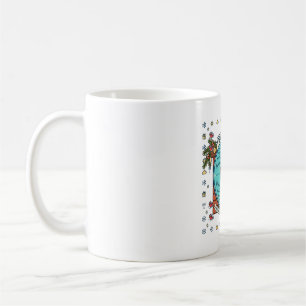 Weihnachtsmann Flugradar Lustige Weihnachts Kunst Kaffeetasse