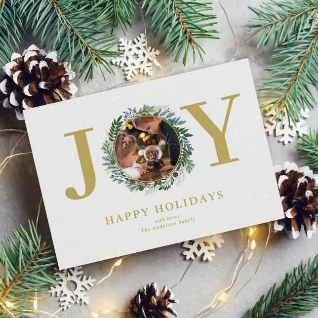 Weihnachtsmann-Foto Feiertagskarte (Von Creator hochgeladen)