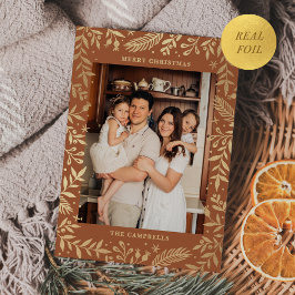 Weihnachtsmann Foto Florenz Folien Feiertagskarte